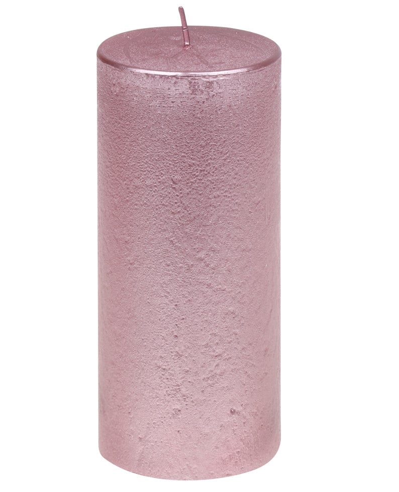 Steinhart Stumpenkerze Rustic-Glanz Ø 6,8 x 15 cm antikrosa Steinhart Stumpenkerze Rustic-Glanz Ø 6,8 x 15 cm antikrosa von Steinhart Kerzen