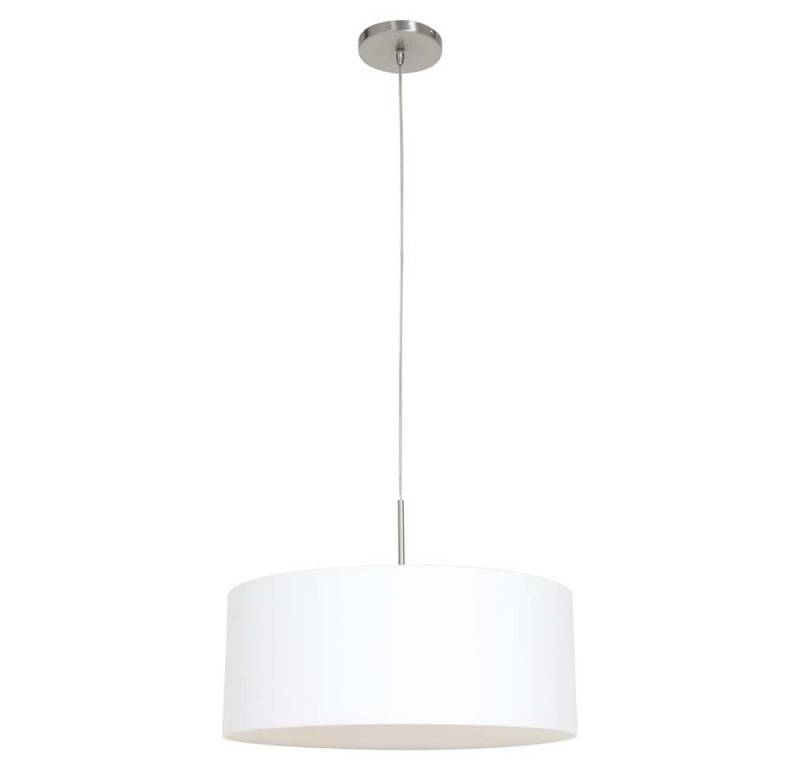 Steinhauer LIGHTING Deckenleuchte, Esszimmerleuchte Hängelampe Pendelleuchte Chintz weiß stahl von Steinhauer LIGHTING