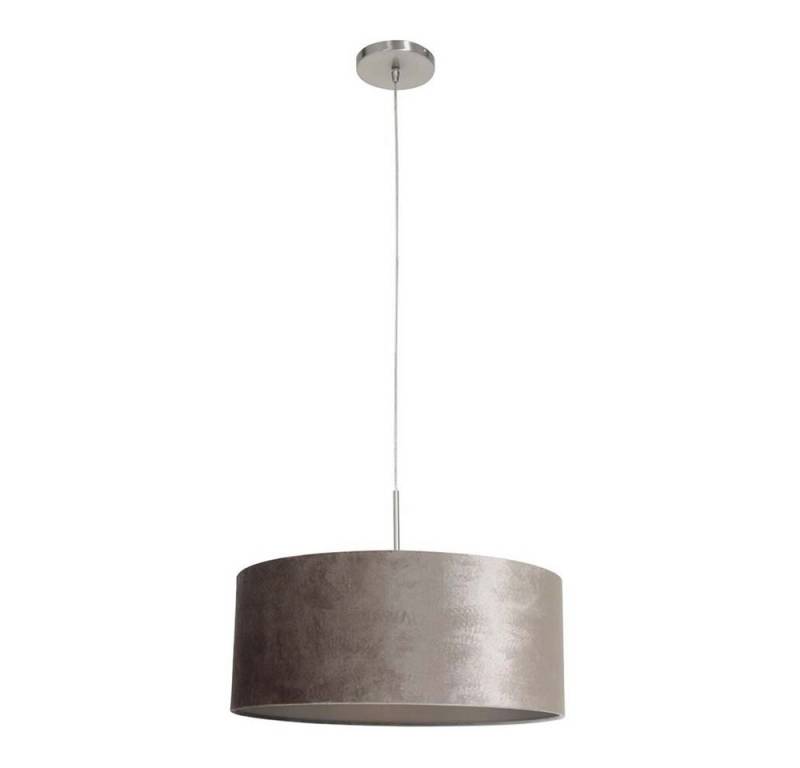 Steinhauer LIGHTING Deckenleuchte, Hängelampe Pendelleuchte Esstischleuchte Stahl Textil silber Höhe von Steinhauer LIGHTING