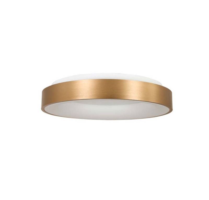 Steinhauer LIGHTING LED Deckenleuchte, LED-Leuchtmittel fest verbaut, Deckenlampe Deckenleuchte Wohnzimmerlampe gold LED Flurlampe von Steinhauer LIGHTING