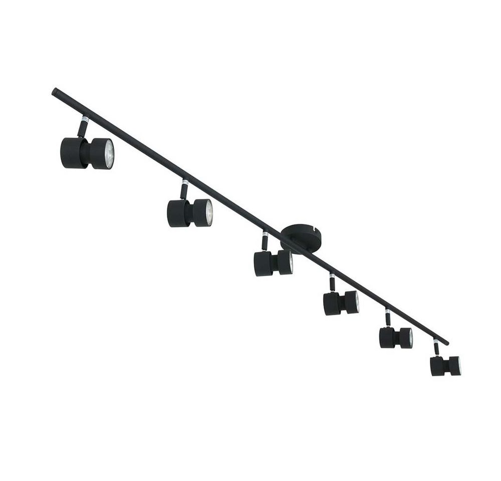 Steinhauer LIGHTING LED Deckenleuchte, LED-Leuchtmittel fest verbaut, Deckenleuchte Spotleiste Spotlampe LED 6 Flammig schwarz Strahler Steinhauer LIGHTING LED Deckenleuchte, LED-Leuchtmittel fest verbaut, Deckenleuchte Spotleiste Spotlampe LED 6 Flammig schwarz Strahler von Steinhauer LIGHTING