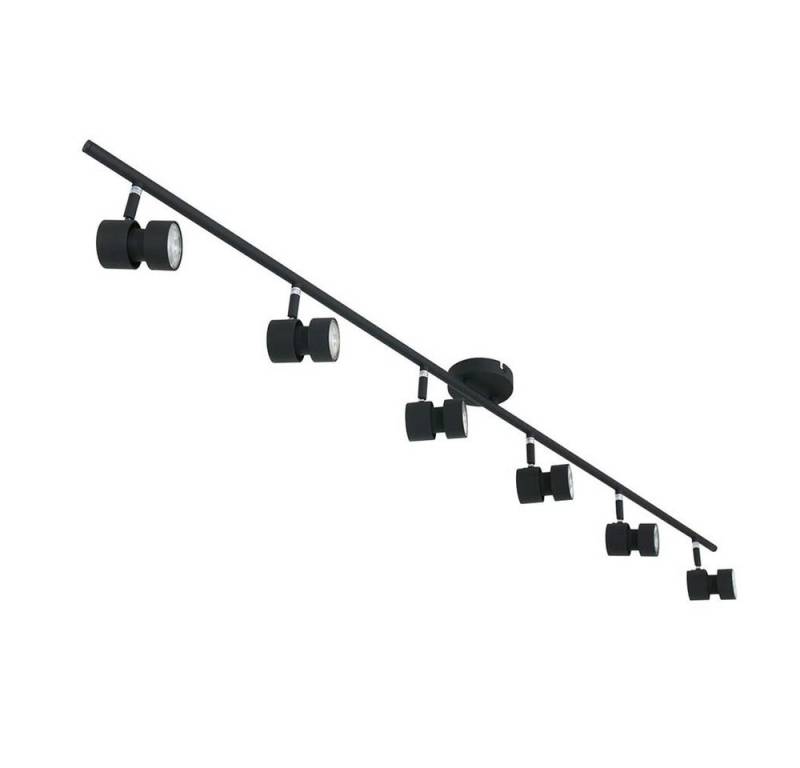 Steinhauer LIGHTING LED Deckenleuchte, LED-Leuchtmittel fest verbaut, Deckenleuchte Spotleiste Spotlampe LED 6 Flammig schwarz Strahler Steinhauer LIGHTING LED Deckenleuchte, LED-Leuchtmittel fest verbaut, Deckenleuchte Spotleiste Spotlampe LED 6 Flammig schwarz Strahler von Steinhauer LIGHTING