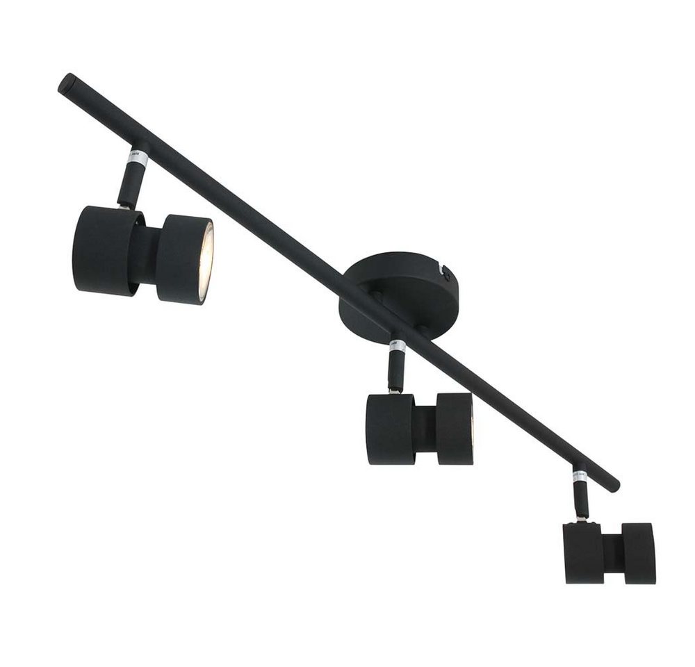 Steinhauer LIGHTING LED Deckenleuchte, Leuchtmittel inklusive, Deckenleuchte Spotleiste Spotlampe LED 3 Flammig schwarz Strahler Steinhauer LIGHTING LED Deckenleuchte, Leuchtmittel inklusive, Deckenleuchte Spotleiste Spotlampe LED 3 Flammig schwarz Strahler von Steinhauer LIGHTING