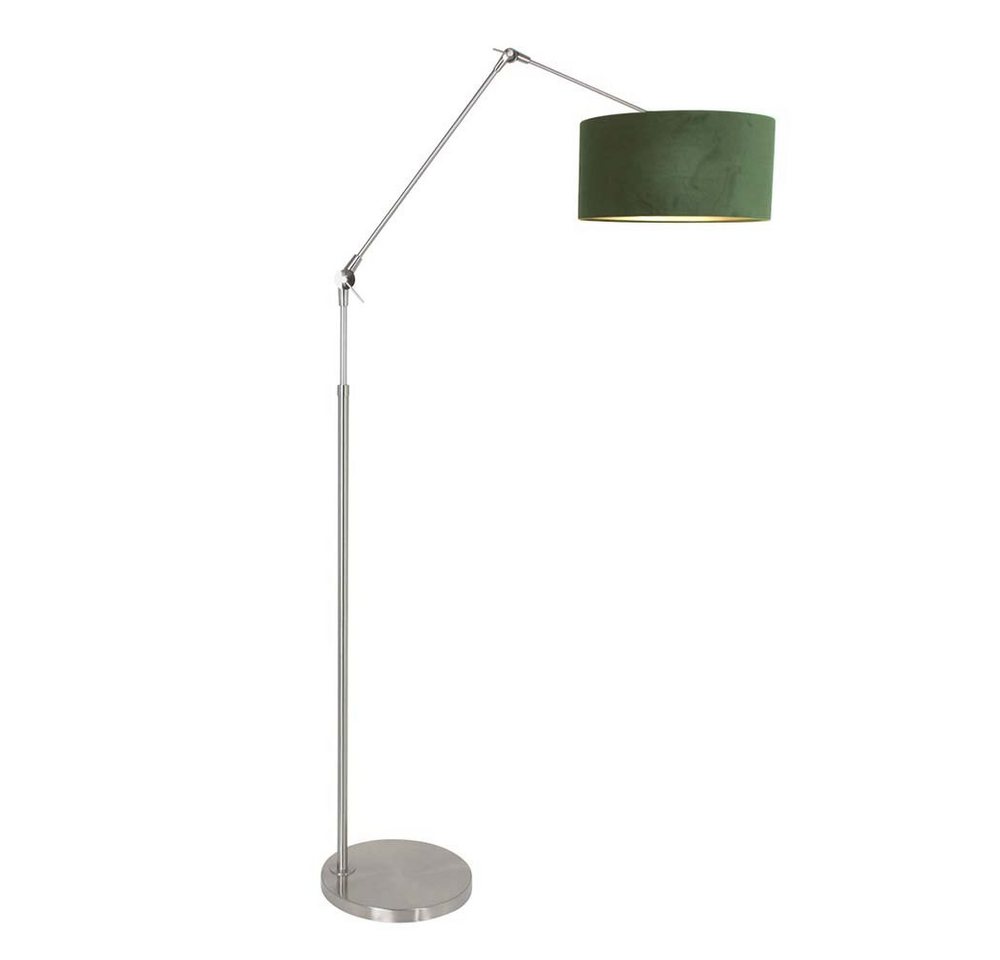 Steinhauer LIGHTING LED Leselampe, Gelenkleuchte Stehleuchte Wohnzimmerlampe verstellbar Stahl Textil von Steinhauer LIGHTING