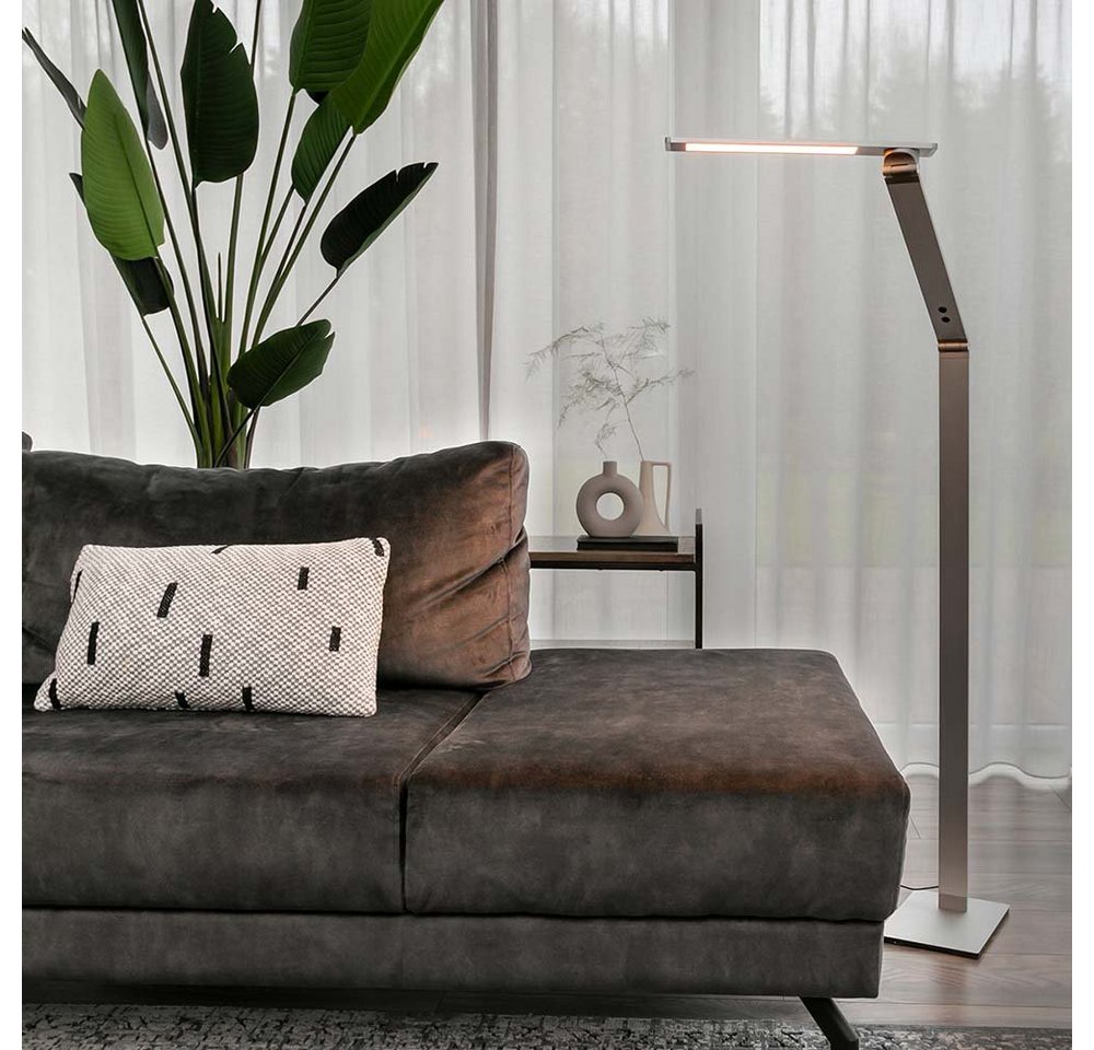 Steinhauer LIGHTING LED Stehlampe, LED-Leuchtmittel fest verbaut, Stehlampe Standleuchte dimmbar LED Wohnzimmerlampe Gelenke verstellbar Steinhauer LIGHTING LED Stehlampe, LED-Leuchtmittel fest verbaut, Stehlampe Standleuchte dimmbar LED Wohnzimmerlampe Gelenke verstellbar von Steinhauer LIGHTING