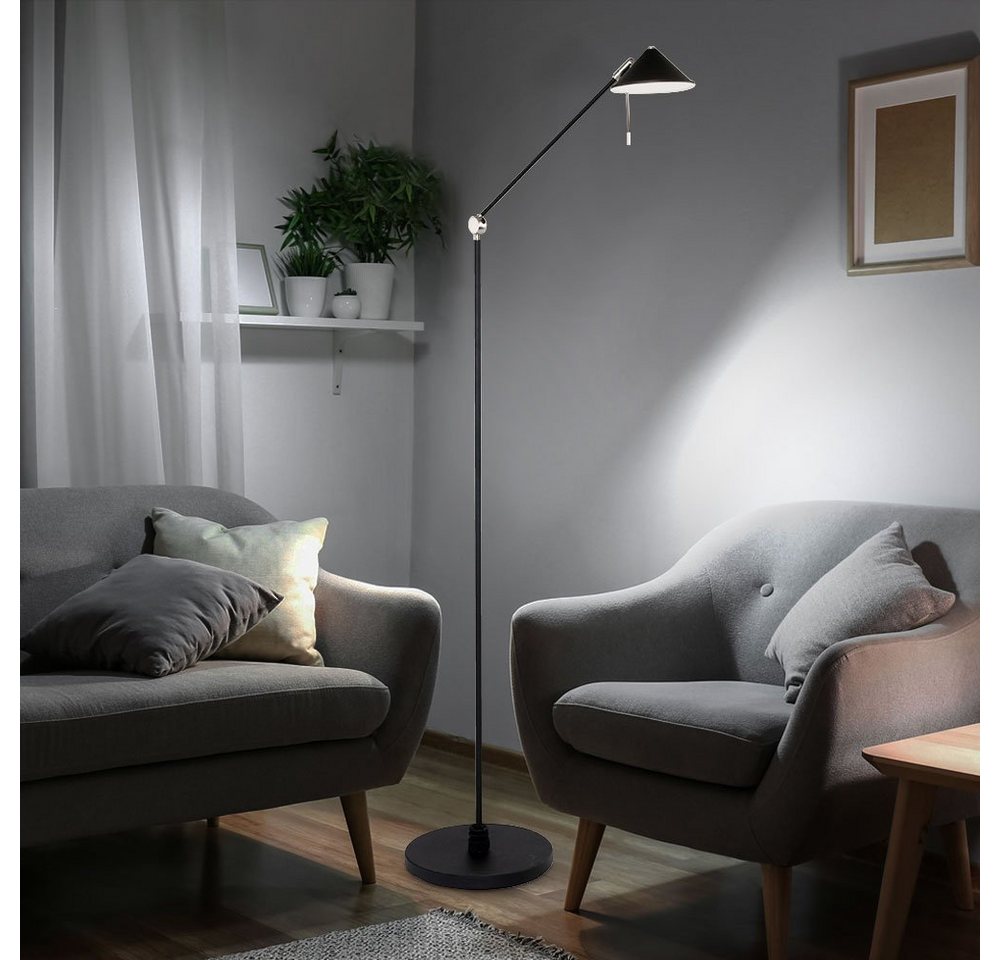 Steinhauer LIGHTING LED Stehlampe, Leuchtmittel inklusive, Warmweiß, Stehlampe Touchdimmer Standleuchte verstellbar LED Wohnzimmerleuchte von Steinhauer LIGHTING