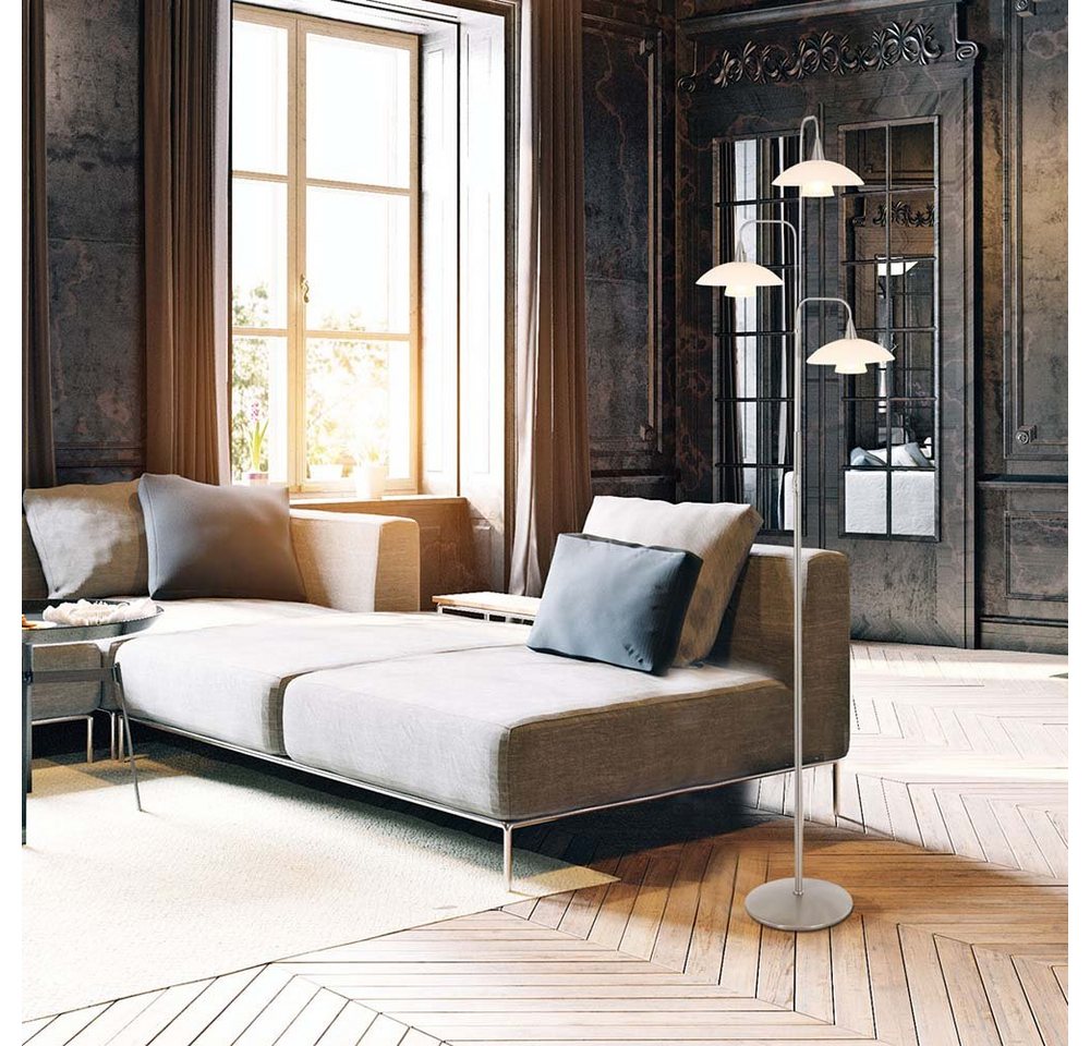 Steinhauer LIGHTING LED Stehlampe, Leuchtmittel inklusive, Standleuchte Stehlampe dimmbar LED Wohnzimmerleuchte Glas weiß 3 Steinhauer LIGHTING LED Stehlampe, Leuchtmittel inklusive, Standleuchte Stehlampe dimmbar LED Wohnzimmerleuchte Glas weiß 3 von Steinhauer LIGHTING