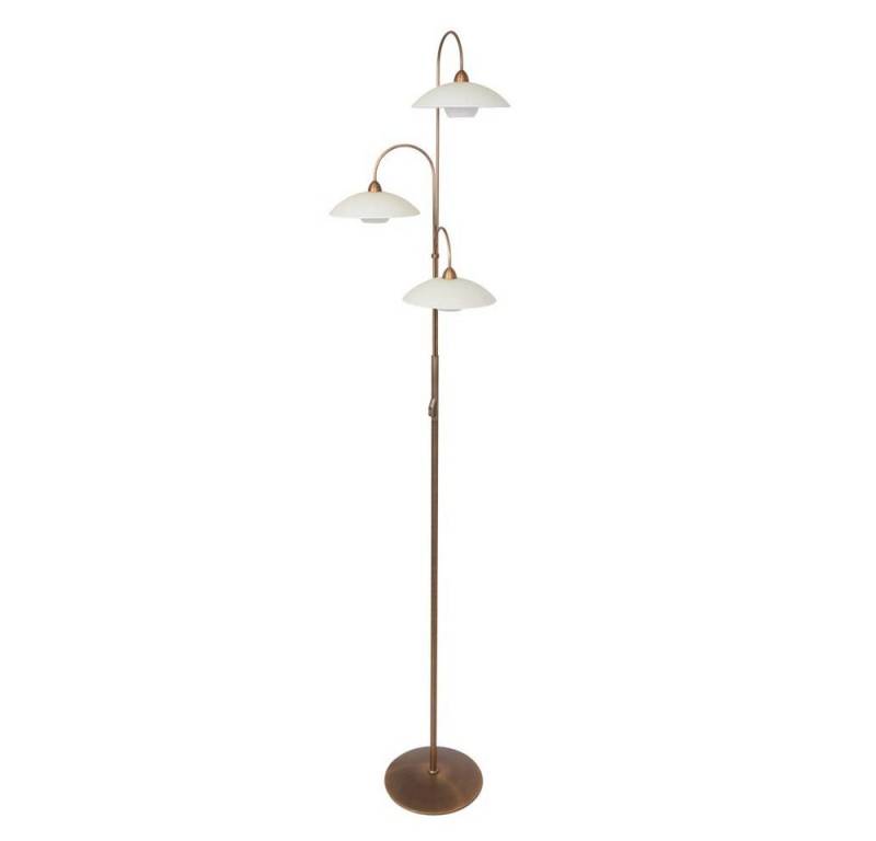 Steinhauer LIGHTING LED Stehlampe, Leuchtmittel inklusive, Warmweiß, Stehleuchte Stehlampe Schlafzimmerleuchte Dimmer Glas bronze LED H 168 von Steinhauer LIGHTING