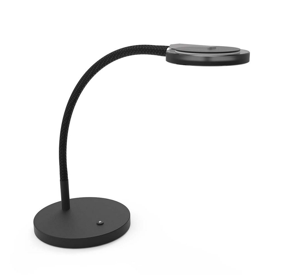 Steinhauer LIGHTING LED Tischleuchte, Tischleuchte Tischlampe Leseleuchte Touchdimmer Metall Glas schwarz H von Steinhauer LIGHTING
