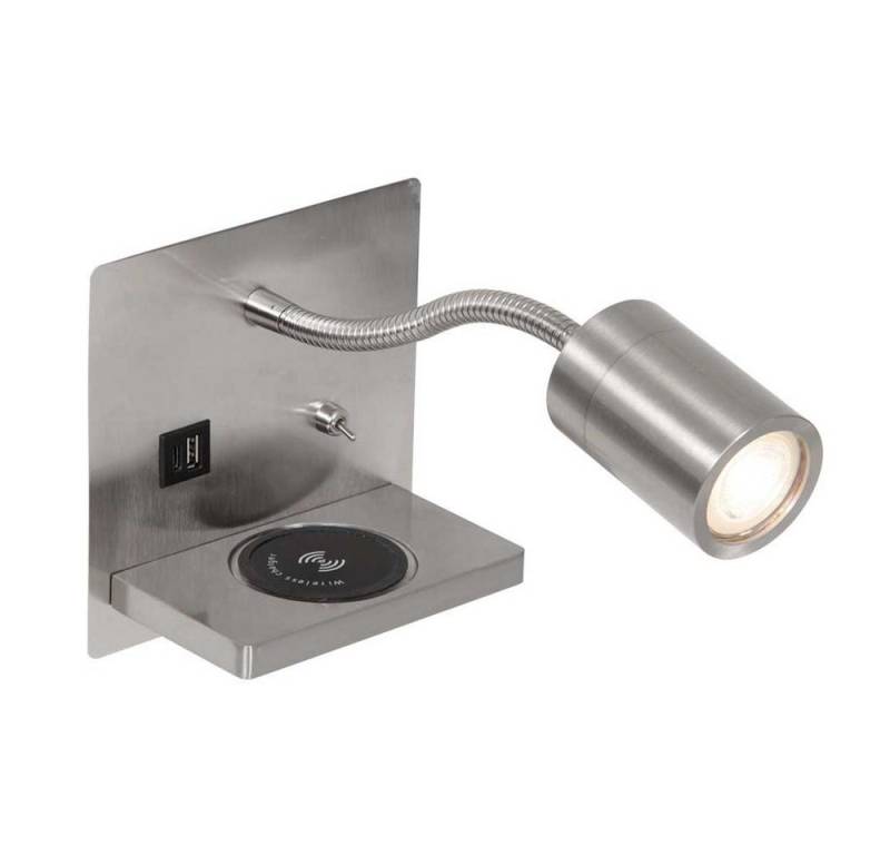 Steinhauer LIGHTING LED Wandleuchte, Leuchtmittel inklusive, Wandleuchte LED Schlafzimmerleuchte Wandlampe Metall Stahl von Steinhauer LIGHTING