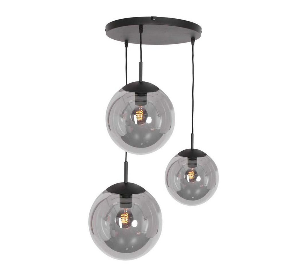 Steinhauer LIGHTING Pendelleuchte, Hängelampe Pendellampe Esstischleuchte Glas rauchfarben 3 flammig von Steinhauer LIGHTING