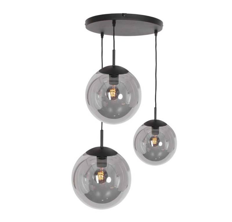 Steinhauer LIGHTING Pendelleuchte, Leuchtmittel nicht inklusive, Hängelampe Pendellampe Esstischleuchte Glas rauchfarben 3 flammig von Steinhauer LIGHTING