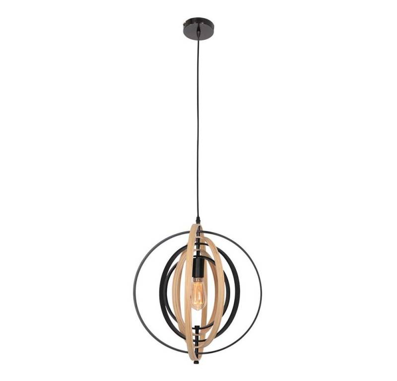 Steinhauer LIGHTING Pendelleuchte, Leuchtmittel nicht inklusive, Wohnzimmerlampe Hängeleuchte Deckenlampe Pendellampe Schwarz Metall von Steinhauer LIGHTING