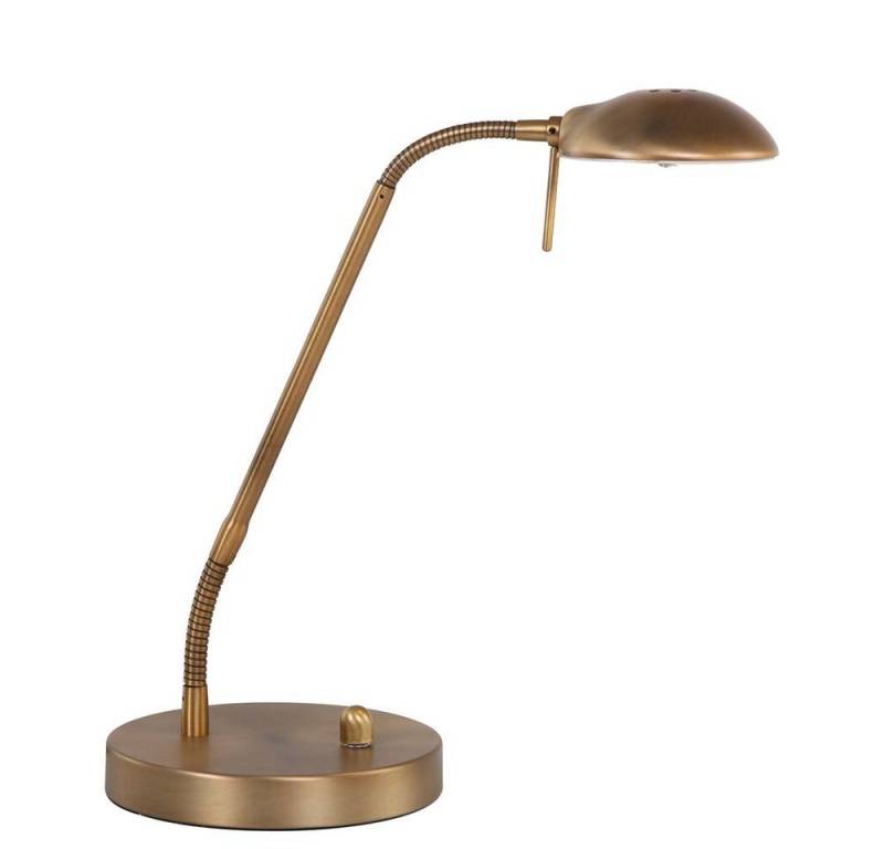 Steinhauer LIGHTING Schreibtischlampe, LED-Leuchtmittel fest verbaut, Tischleuchte Tischlampe dimmbar LED Nachttischleuchte Leselampe bronze Steinhauer LIGHTING Schreibtischlampe, LED-Leuchtmittel fest verbaut, Tischleuchte Tischlampe dimmbar LED Nachttischleuchte Leselampe bronze von Steinhauer LIGHTING