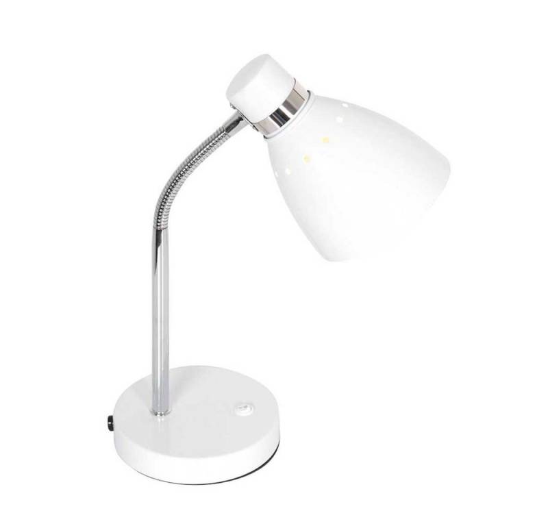 Steinhauer LIGHTING Schreibtischlampe, Leuchtmittel nicht inklusive, Schreibtischleuchte Tischlampe Leseleuchte Spot verstellbar weiß Steinhauer LIGHTING Schreibtischlampe, Leuchtmittel nicht inklusive, Schreibtischleuchte Tischlampe Leseleuchte Spot verstellbar weiß von Steinhauer LIGHTING