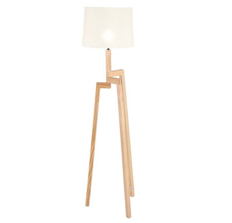 Steinhauer LIGHTING Stehlampe, Leuchtmittel nicht inklusive, Standleuchte Holzlampe Stehleuchte Landhaus Wohnzimmerleuchte Textil H Steinhauer LIGHTING Stehlampe, Leuchtmittel nicht inklusive, Standleuchte Holzlampe Stehleuchte Landhaus Wohnzimmerleuchte Textil H von Steinhauer LIGHTING