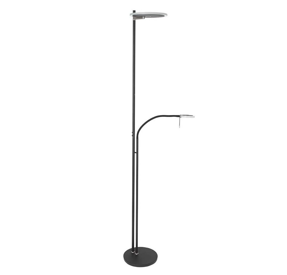 Steinhauer LIGHTING LED Stehlampe, Stehlampe Standleuchte Wohnzimmerlampe, 2-flammig, Touchdimmer von Steinhauer LIGHTING