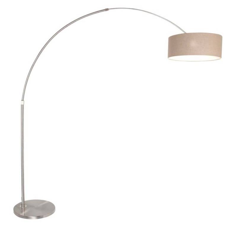 Steinhauer LIGHTING Stehlampe, Stehleuchte Standlampe Bogenleuchte Schlafzimmerlampe Grau Leinen H Steinhauer LIGHTING Stehlampe, Stehleuchte Standlampe Bogenleuchte Schlafzimmerlampe Grau Leinen H von Steinhauer LIGHTING