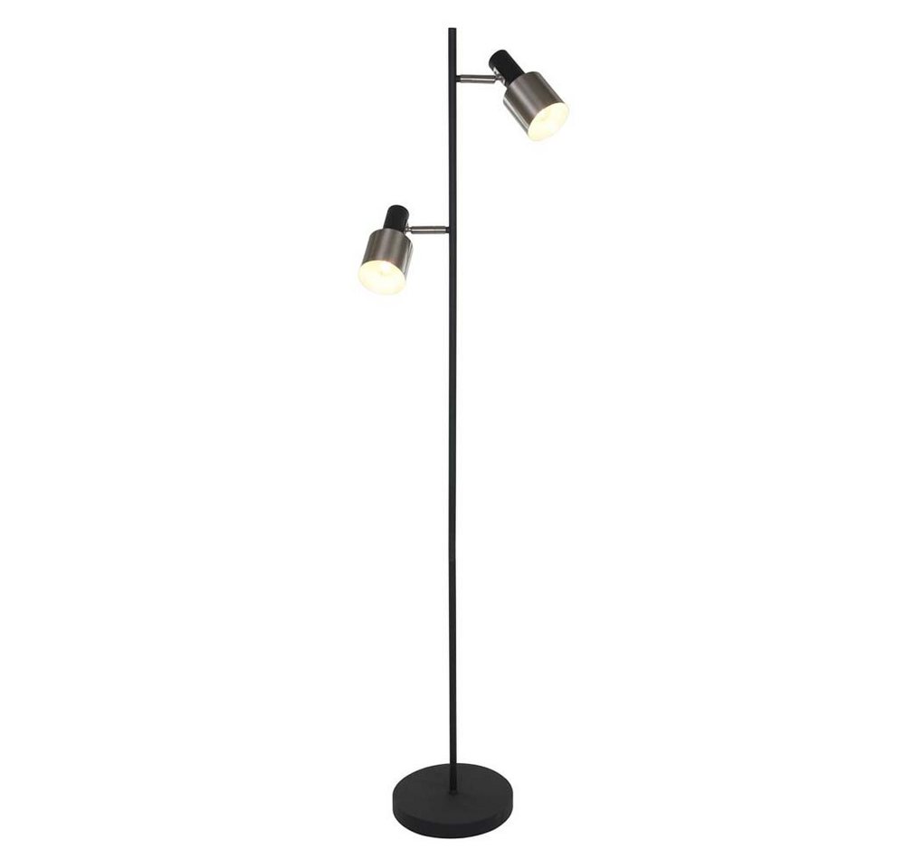 Steinhauer LIGHTING Stehlampe, Stehleuchte Standleuchte Beistelllampe Leuchte Wohnzimmer, Metall von Steinhauer LIGHTING