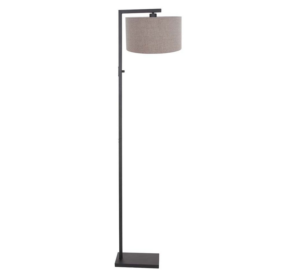 Steinhauer LIGHTING Stehlampe, Stehleuchte Wohnzimmerleuchte Standlampe E27 Textil beige schwarz von Steinhauer LIGHTING