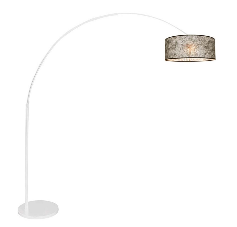 Steinhauer LIGHTING Stehlampe, Leuchtmittel nicht inklusive, Wohnzimmerlampe Stehleuchte Standlampe Bogenleuchte Sizoflor Schwarz H von Steinhauer LIGHTING