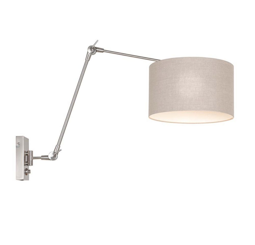 Steinhauer LIGHTING Wandleuchte, Wandlampe Schlafzimmerleuchte Gelenkleuchte verstellbar Stahl von Steinhauer LIGHTING