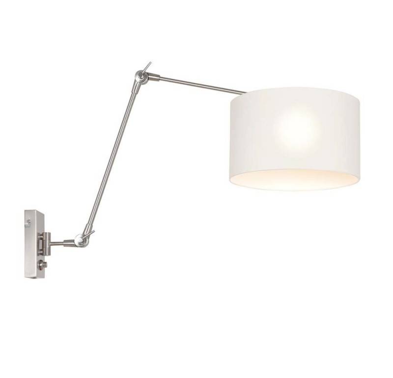 Steinhauer LIGHTING Wandleuchte, Leuchtmittel nicht inklusive, Wandlampe Schlafzimmerleuchte Gelenkleuchte verstellbar Stahl von Steinhauer LIGHTING