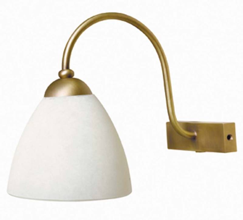 Steinhauer LIGHTING Wandleuchte, Leuchtmittel nicht inklusive, Wandleuchte Flurlampe Wohnzimmerleuchte gold weiß Schlafzimmerlampe von Steinhauer LIGHTING