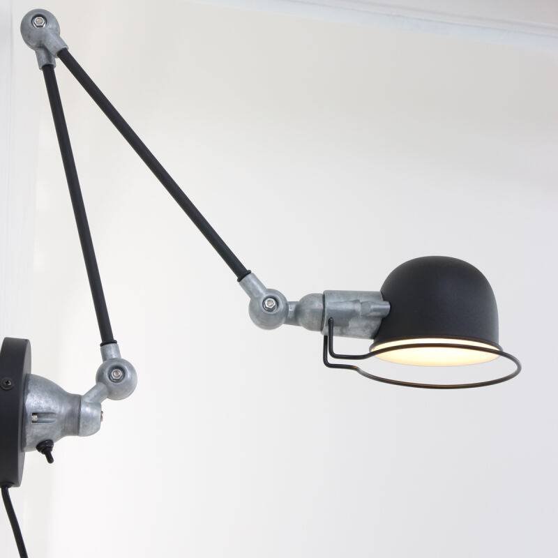 Mexlite Leseleuchte Davin schwarz von Steinhauer Lighting