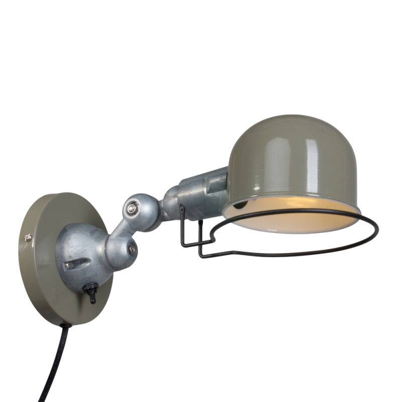 Mexlite Wandleuchte Davin grün von Steinhauer Lighting