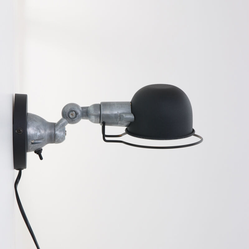 Mexlite Wandleuchte Davin schwarz Mexlite Wandleuchte Davin schwarz von Steinhauer Lighting