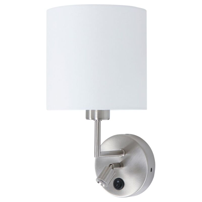 Mexlite Wandleuchte Noor mit Leseleuchte von Steinhauer Lighting