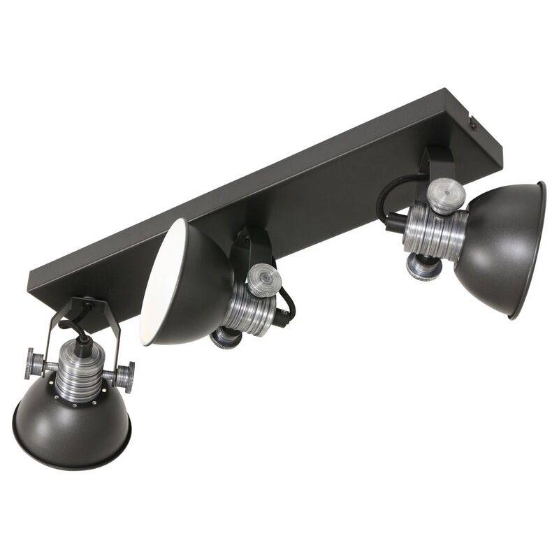 Steinhauer 3-fach Deckenspot Brooklyn LED schwarz von Steinhauer Lighting