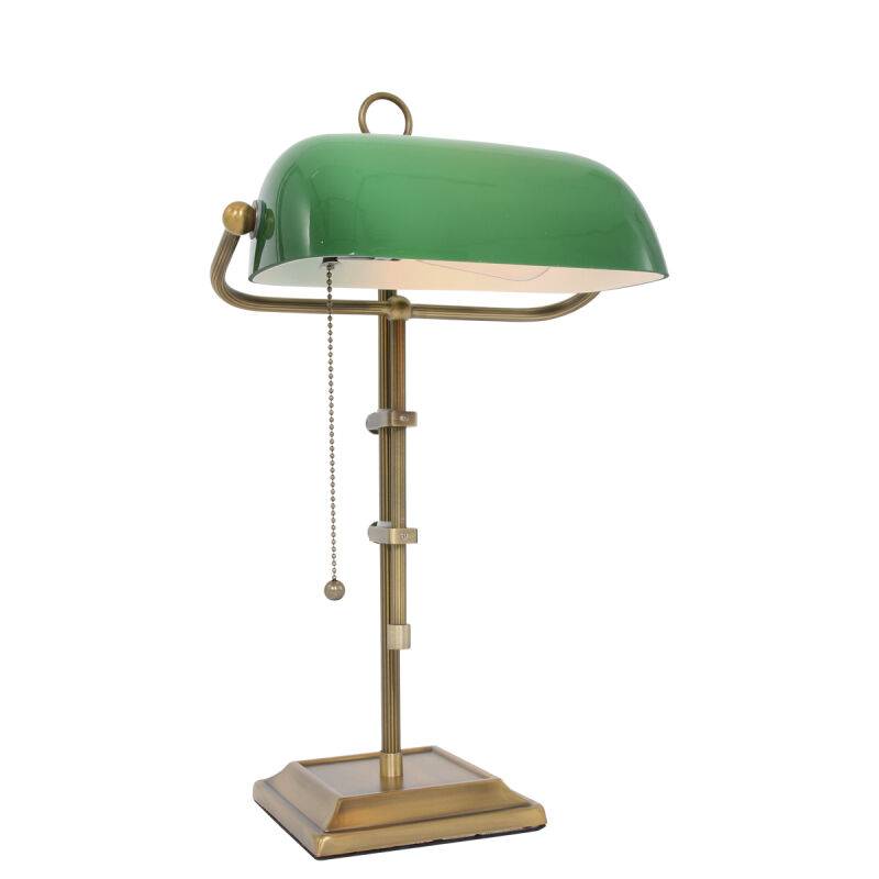 Steinhauer Ancilla Tischleuchte bronze grün höhenverstellbar von Steinhauer Lighting