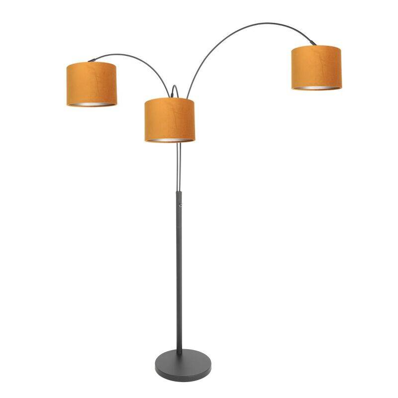 Steinhauer Bogenleuchte Sparkled Light 3-flammig schwarz verschiedene Variationen von Steinhauer Lighting