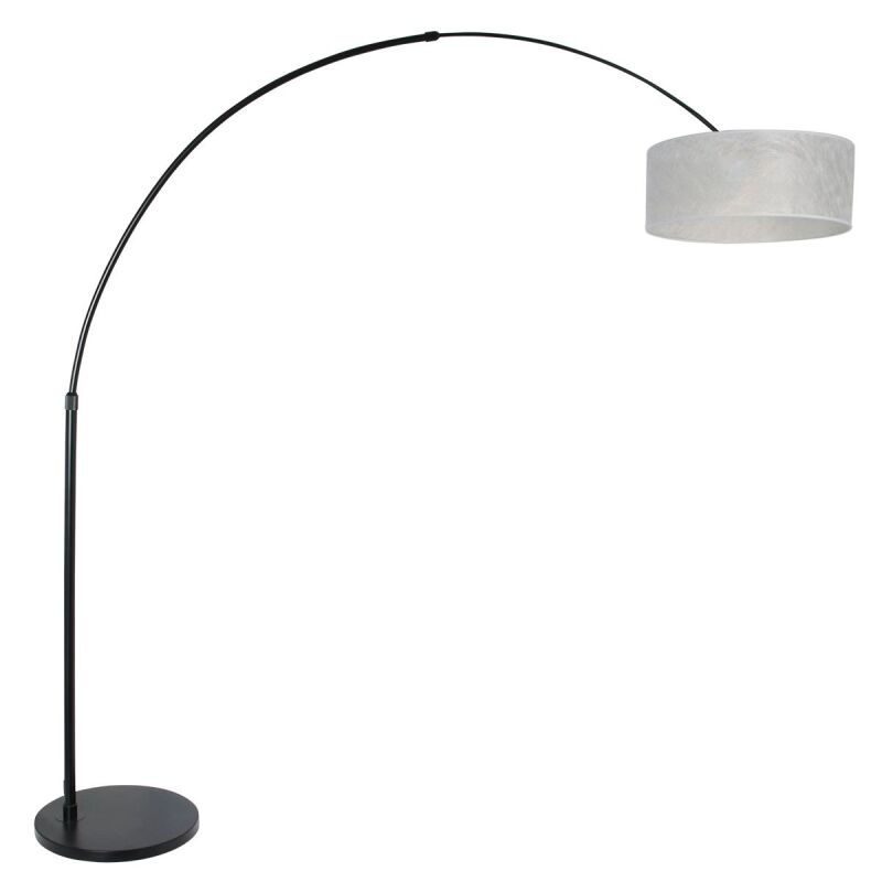 Steinhauer Bogenleuchte Sparkled Light schwarz verschiedene Variationen weiß (Vlies) von Steinhauer Lighting