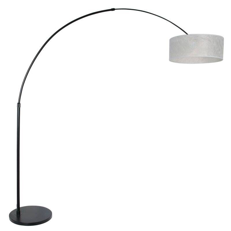 Steinhauer Bogenleuchte Sparkled Light schwarz verschiedene Variationen weiß (Vlies) von Steinhauer Lighting