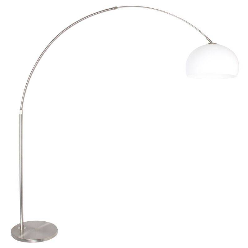 Steinhauer Bogenleuchte Sparkled Light stahl verschiedene Variationen weiß Kugel (Kunststoff) von Steinhauer Lighting