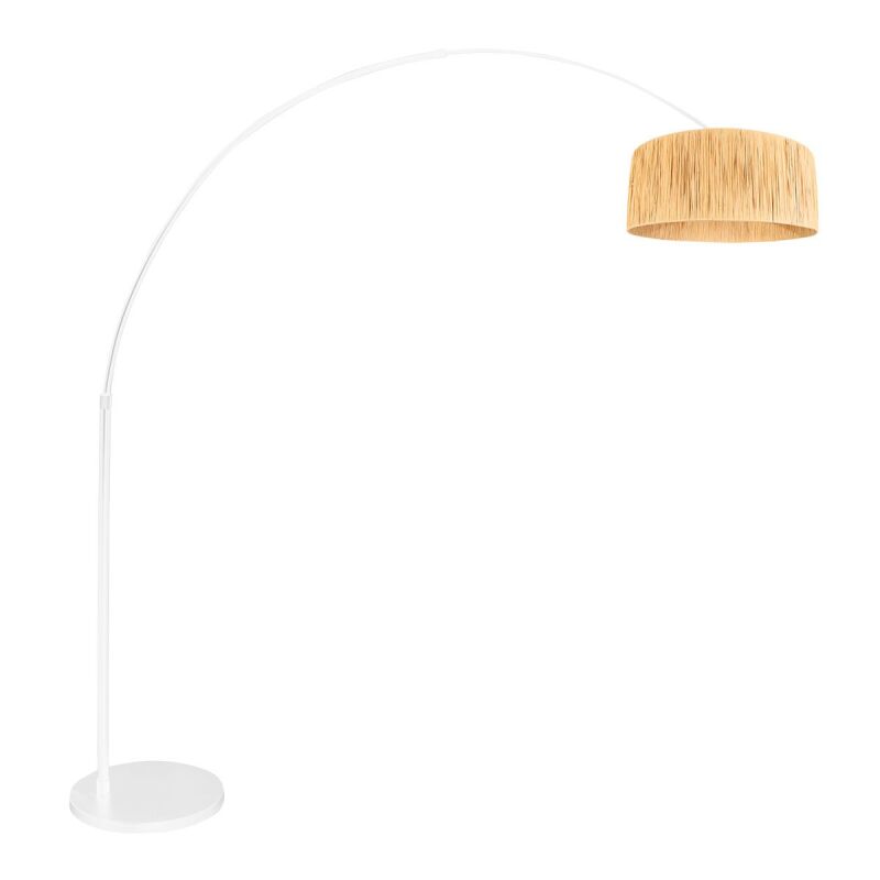 Steinhauer Bogenleuchte Sparkled Light weiß verschiedene Variationen natur (Seegras) von Steinhauer Lighting