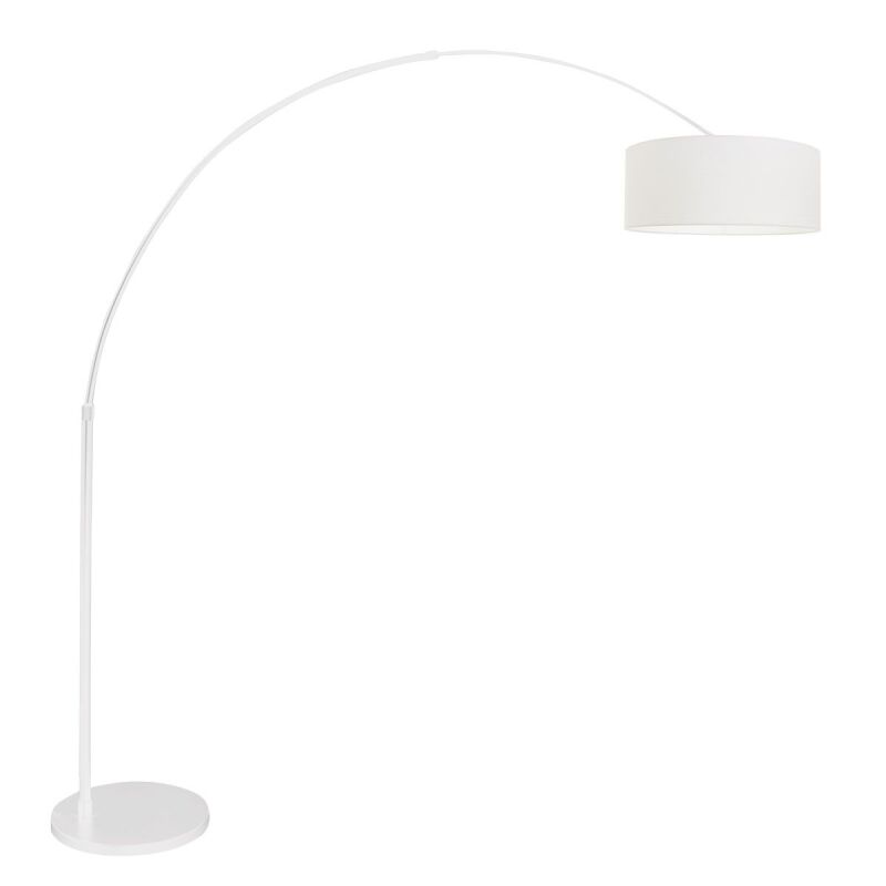 Steinhauer Bogenleuchte Sparkled Light weiß verschiedene Variationen weiß (Leinen) von Steinhauer Lighting