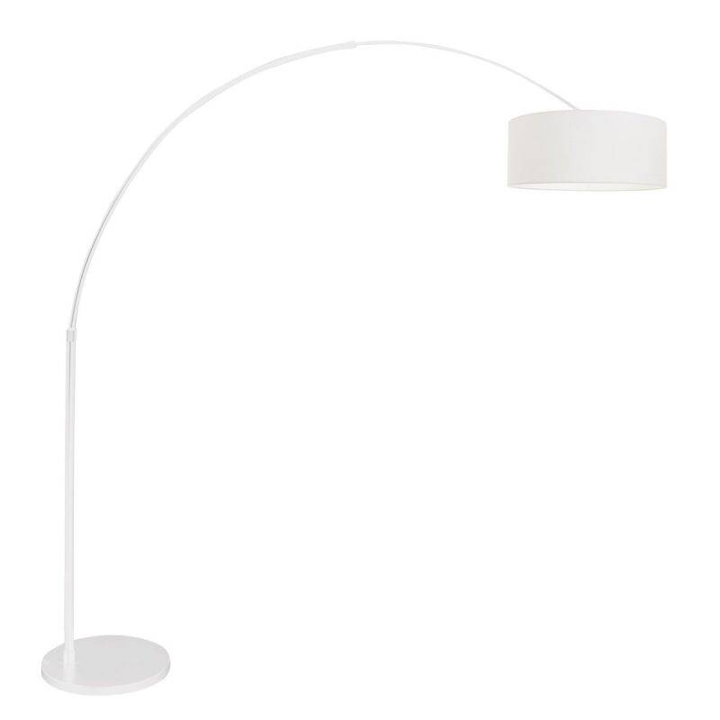 Steinhauer Bogenleuchte Sparkled Light weiß verschiedene Variationen weiß (Leinen) von Steinhauer Lighting