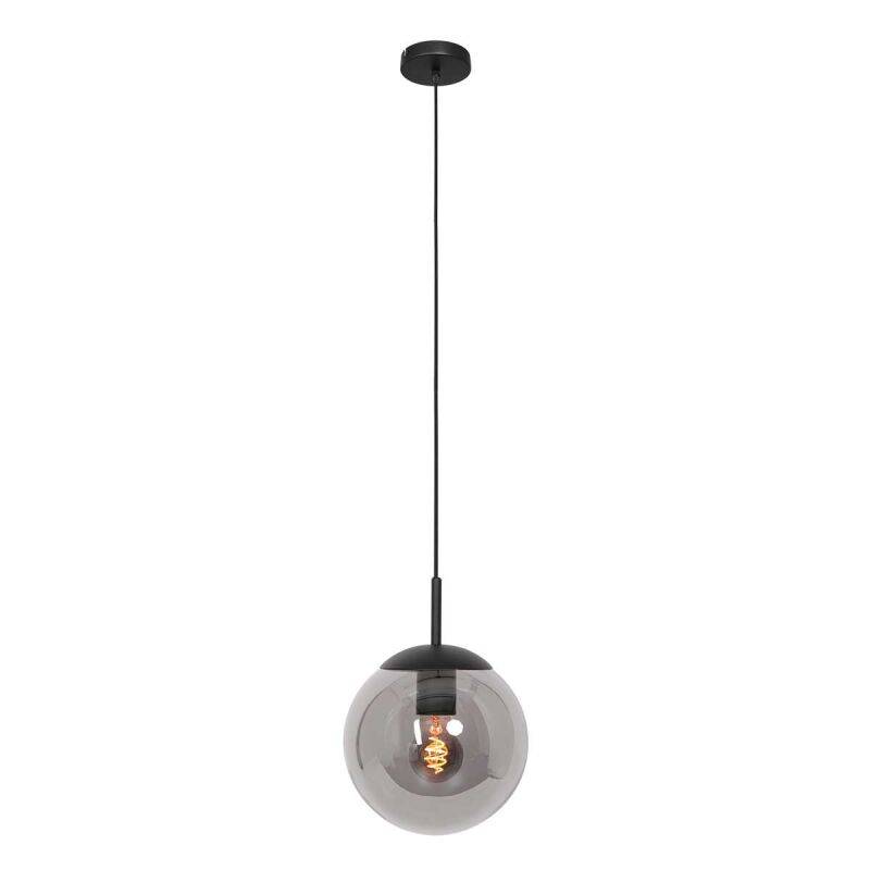 Steinhauer Bollique 30 Pendelleuchte Rauchglas schwarz 1 flammig von Steinhauer Lighting