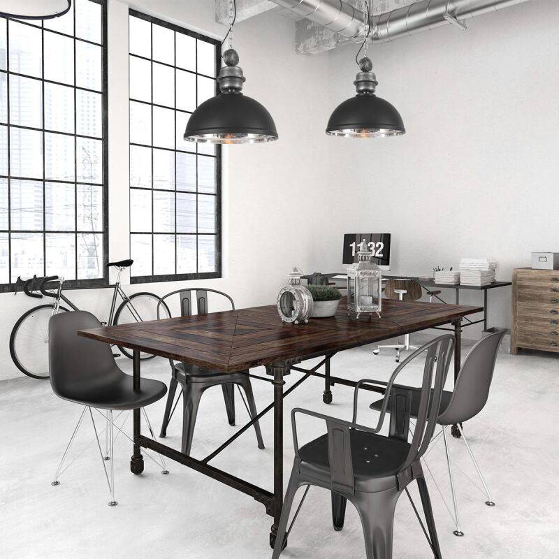 Steinhauer Pendelleuchte Gaeve schwarz von Steinhauer Lighting