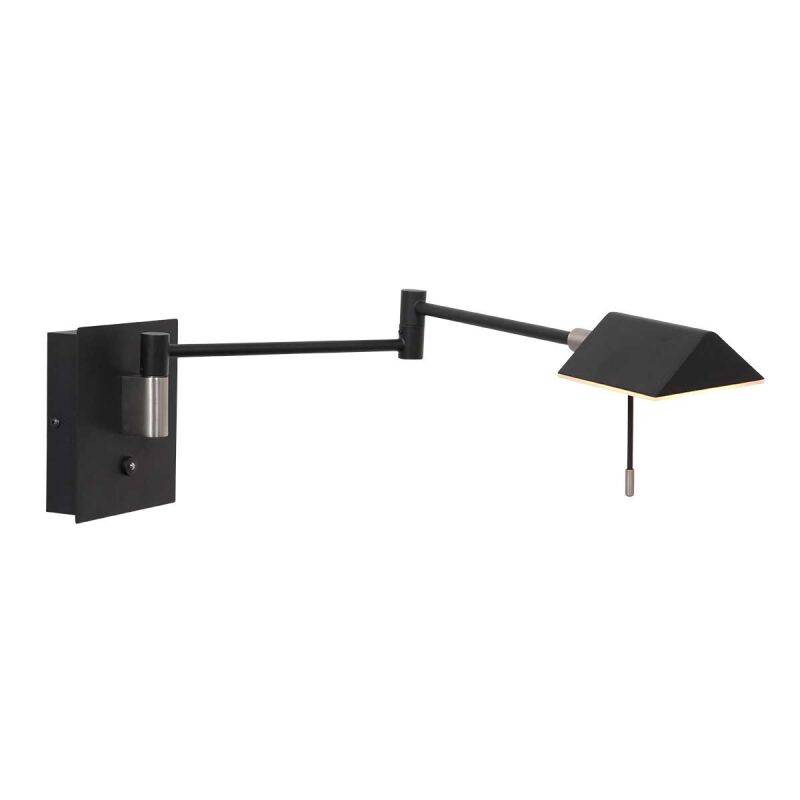 Steinhauer Retina Wandleuchte schwarz LED USB von Steinhauer Lighting