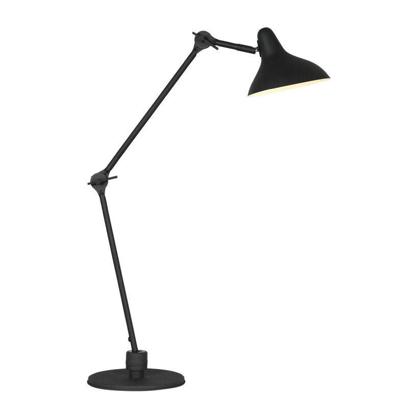 Steinhauer Retro Tischleuchte Kasket schwarz von Steinhauer Lighting