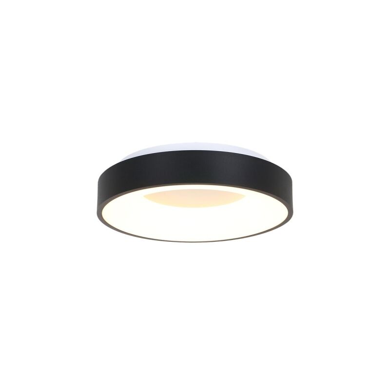 Steinhauer Ringlede 30 schwarz Deckenleuchte LED von Steinhauer Lighting