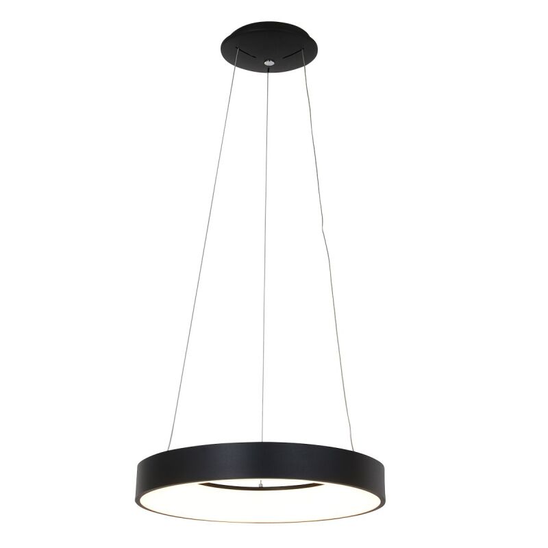 Steinhauer Ringlede 48 schwarz Pendelleuchte LED von Steinhauer Lighting