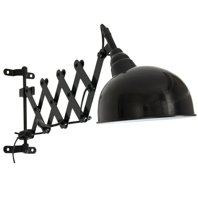 Steinhauer Scherenleuchte Yorkshire schwarz von Steinhauer Lighting