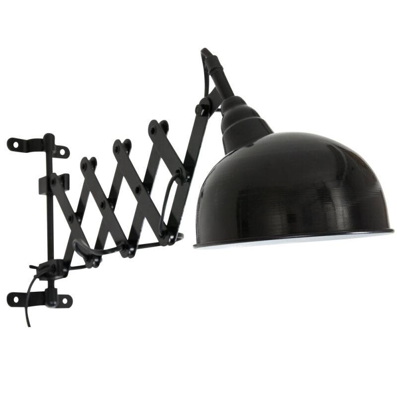 Steinhauer Scherenleuchte Yorkshire schwarz von Steinhauer Lighting