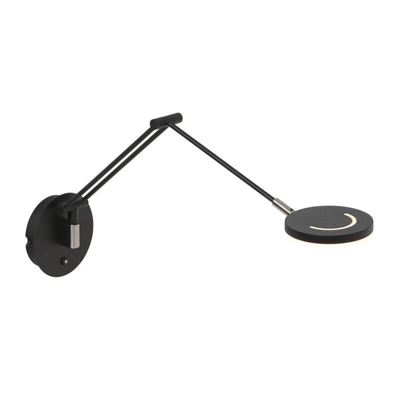 Steinhauer Soleil Wandleuchte schwarz LED von Steinhauer Lighting